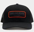 Grundens Black "We Are Fishing" Trucker Hat