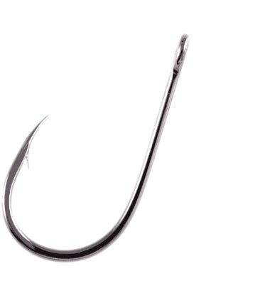 Owner SSW Straight Eye Hook Black Chrome