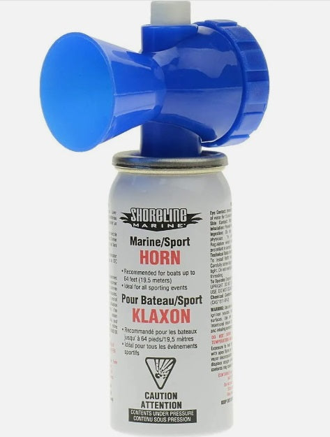Shoreline Marine 120 Decibel Boating Air Horn (1.4oz or 3.50oz.)