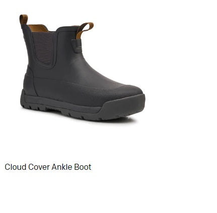 Grundens Cloud Cover Ankle Boot (Black)