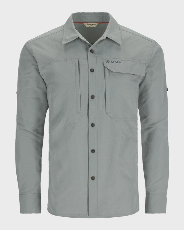 Simms Mens Guide Shirt Cinder L
