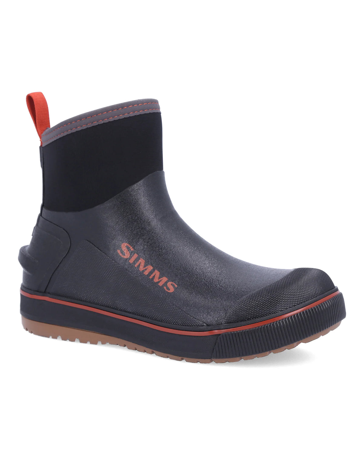 Simms Men's Challenger 7" Deck Boot (Black)