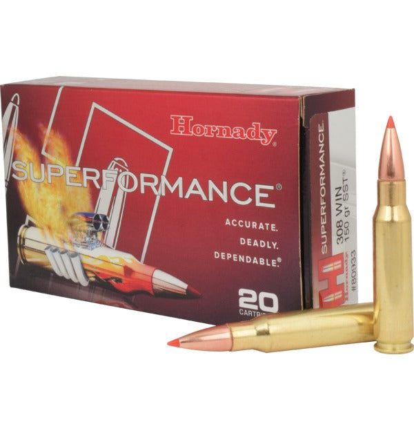 Hornady Superformance 308 Win 150 gr SST