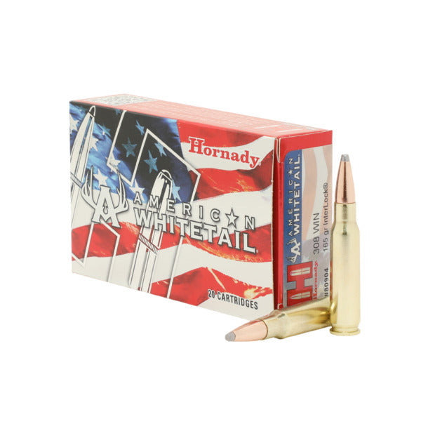Hornady American Whitetail 308 Win 165 gr InterLock SP