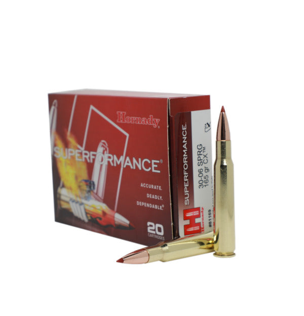 Hornady Superformance 30-06 Springfield 165 gr CX