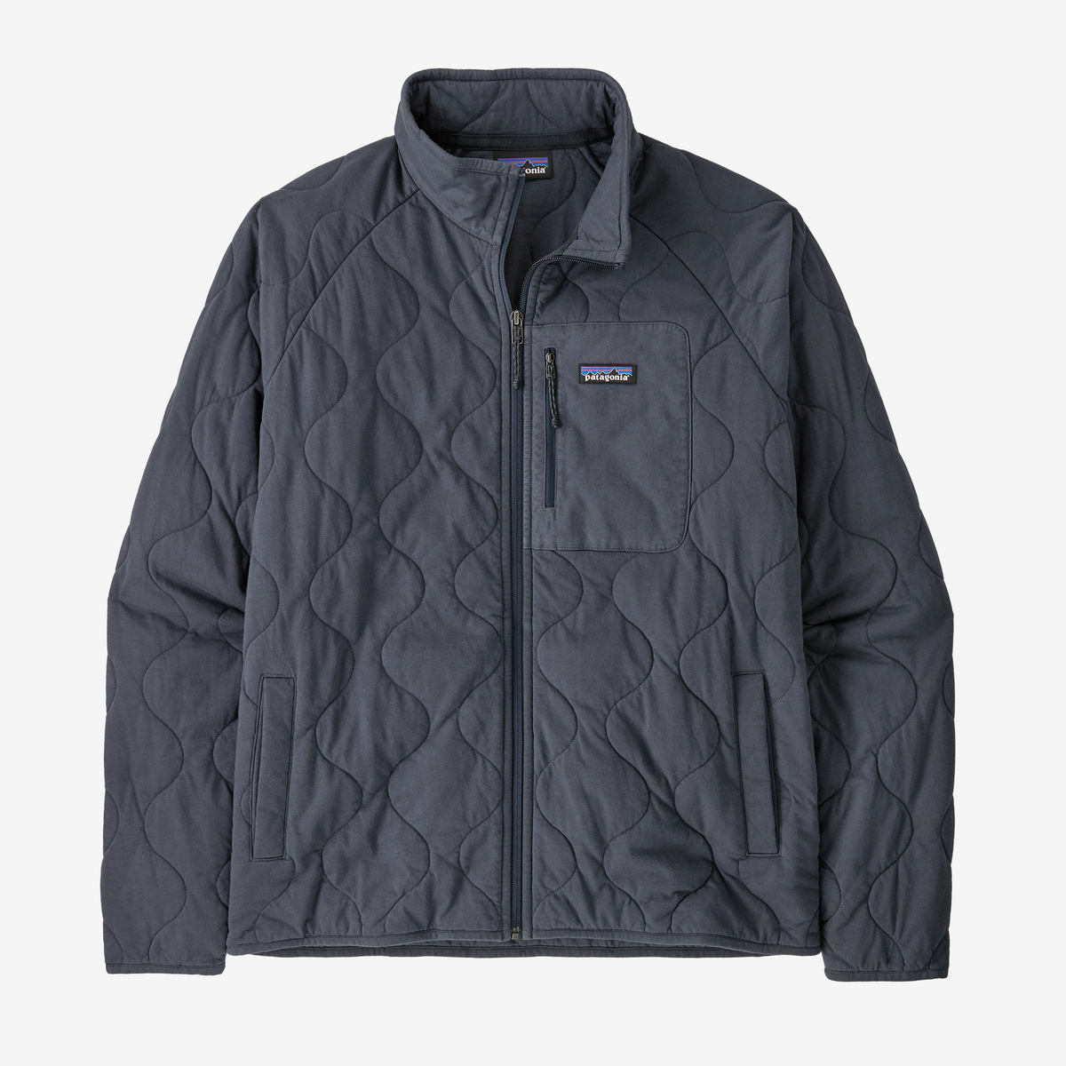 Patagonia M'S Daily Quilted Jacket Smolder Blue XXL