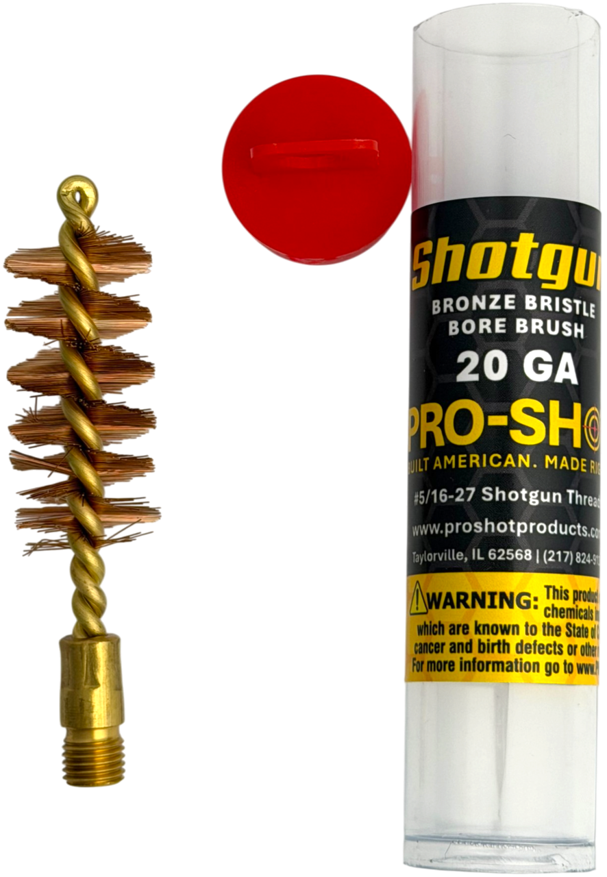 Pro-Shot Bronze Bore Brush - Shotgun