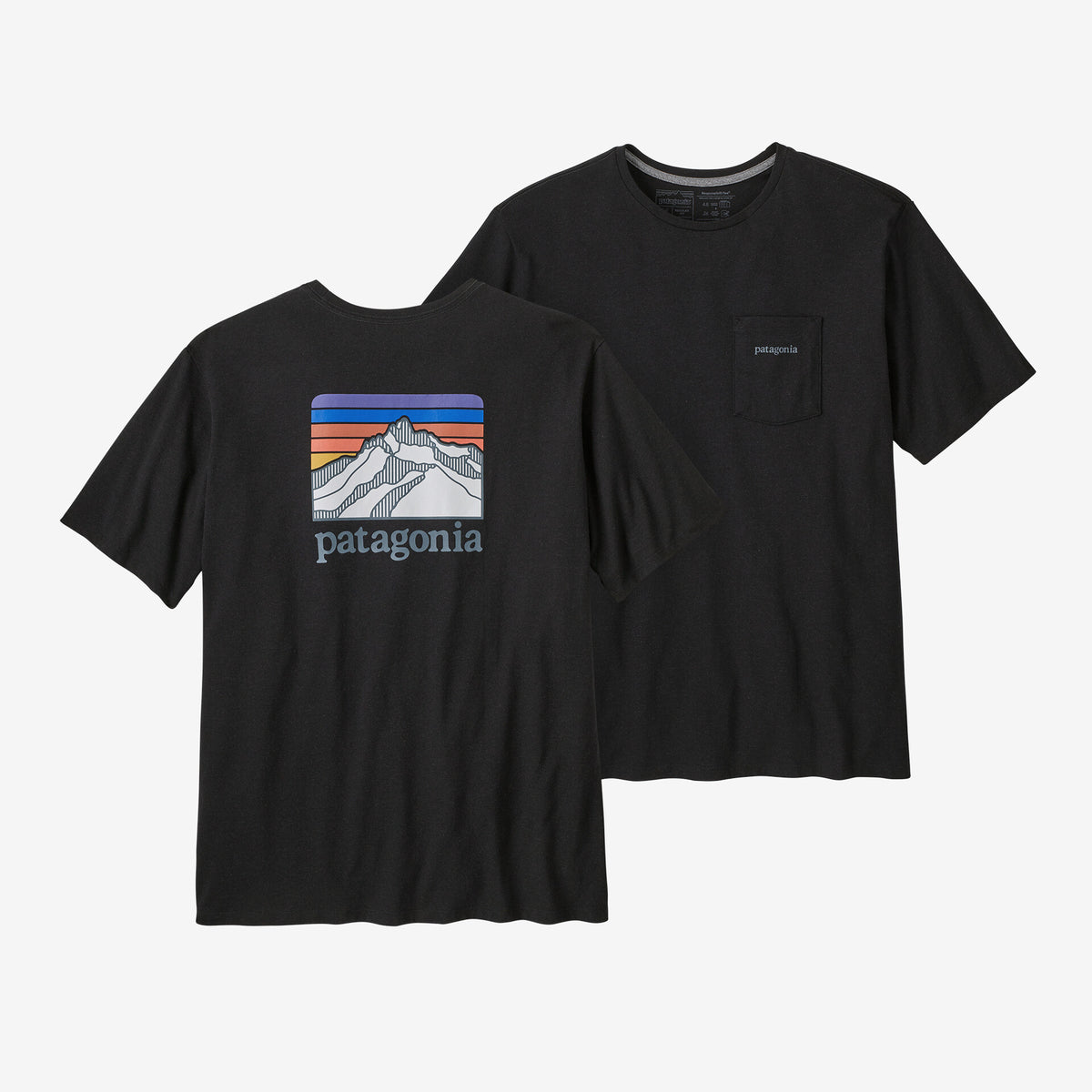 Patagonia Men's Logo Ridge Pocket Responsibili-Tee