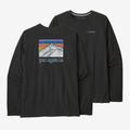 Patagonia Men's Long-Sleeved Line Logo Ridge Responsibili-Tee
