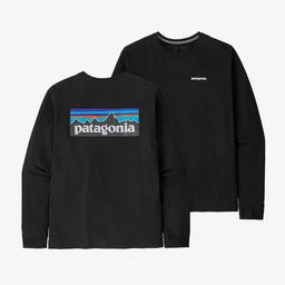 Patagonia Men's Long-Sleeved P-6 Logo Responsibili-Tee®