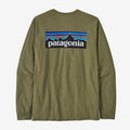 Patagonia Men's Long-Sleeved P-6 Logo Responsibili-Tee® (Buckhorn Green)