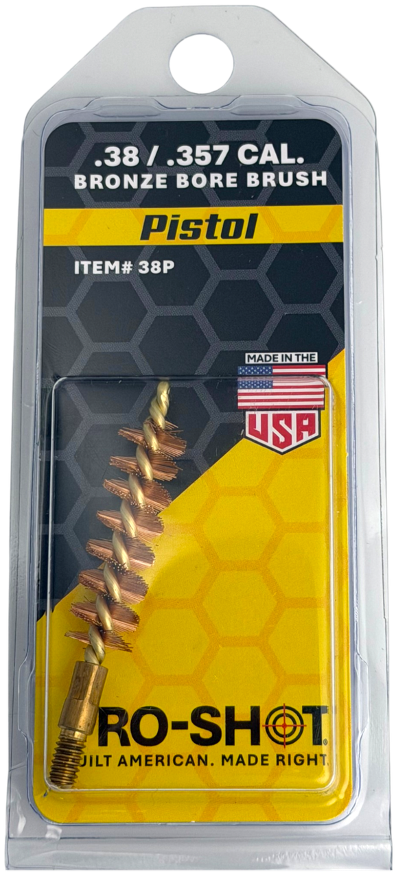 Pro-Shot Bronze Bore Brush - Pistol