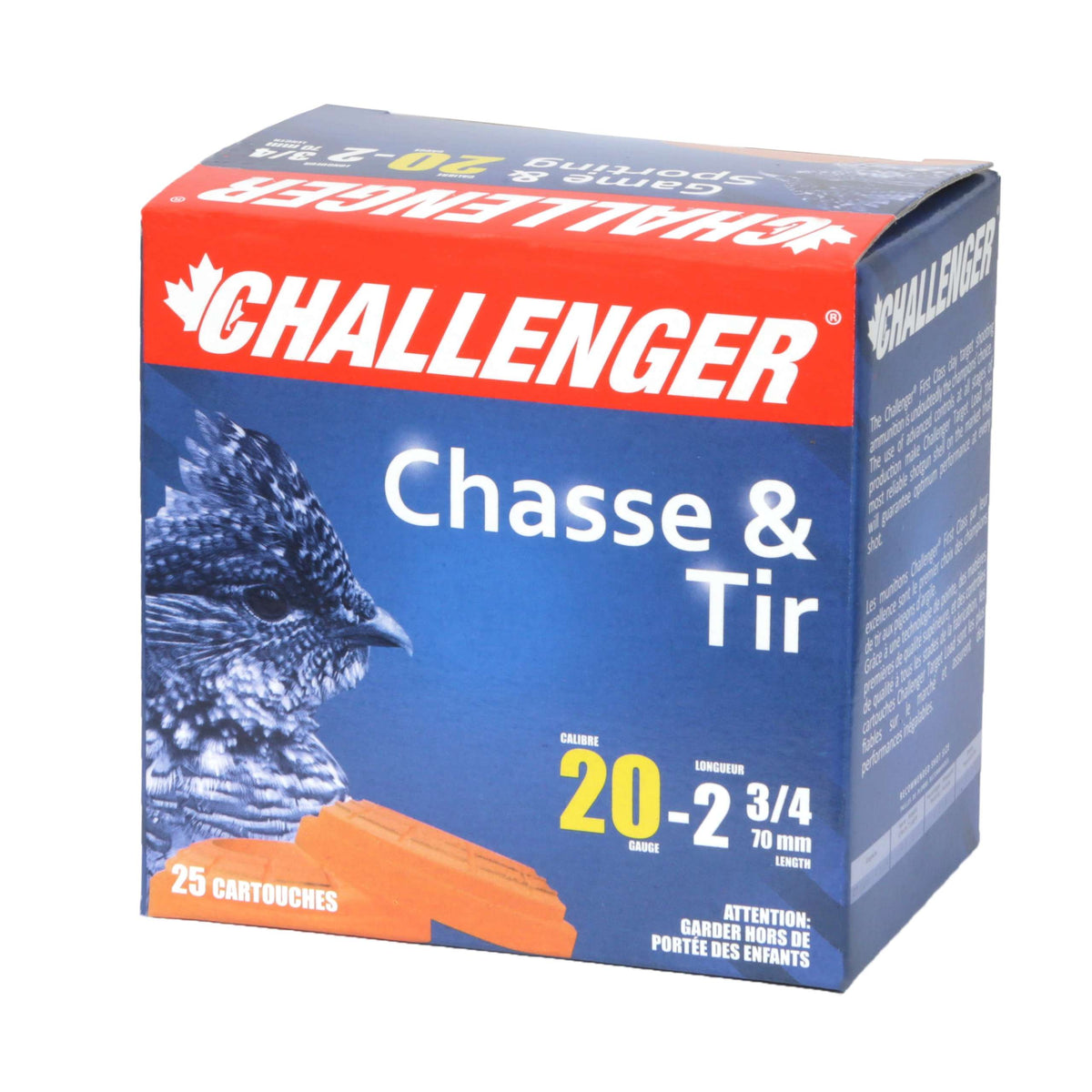 Challenger Target Load 20 Gauge 2 3/4" #8