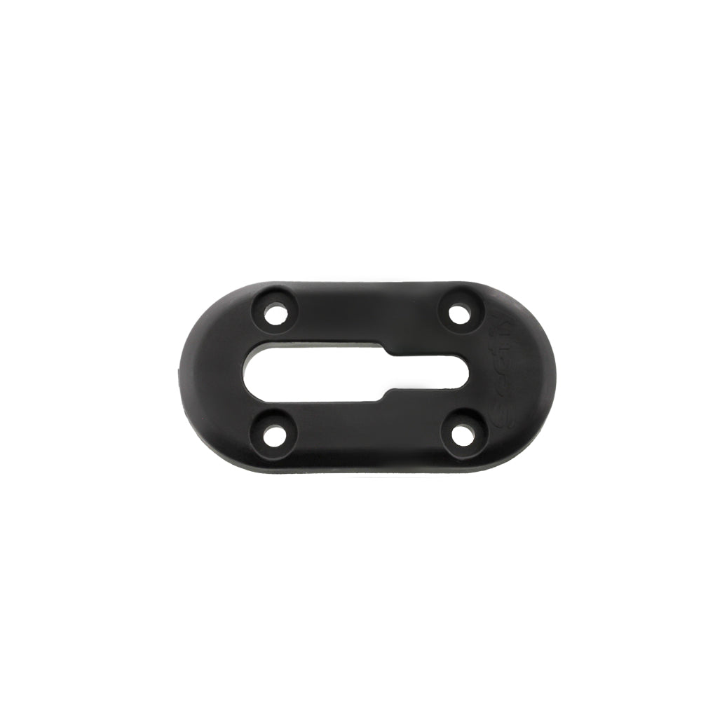 SCOTTY 440 BLACK 1" LOW PROFILE TRACK