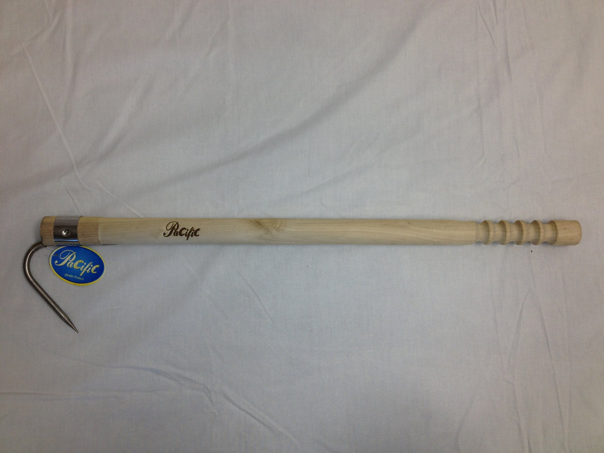 Brons Gaff W/wood Handle