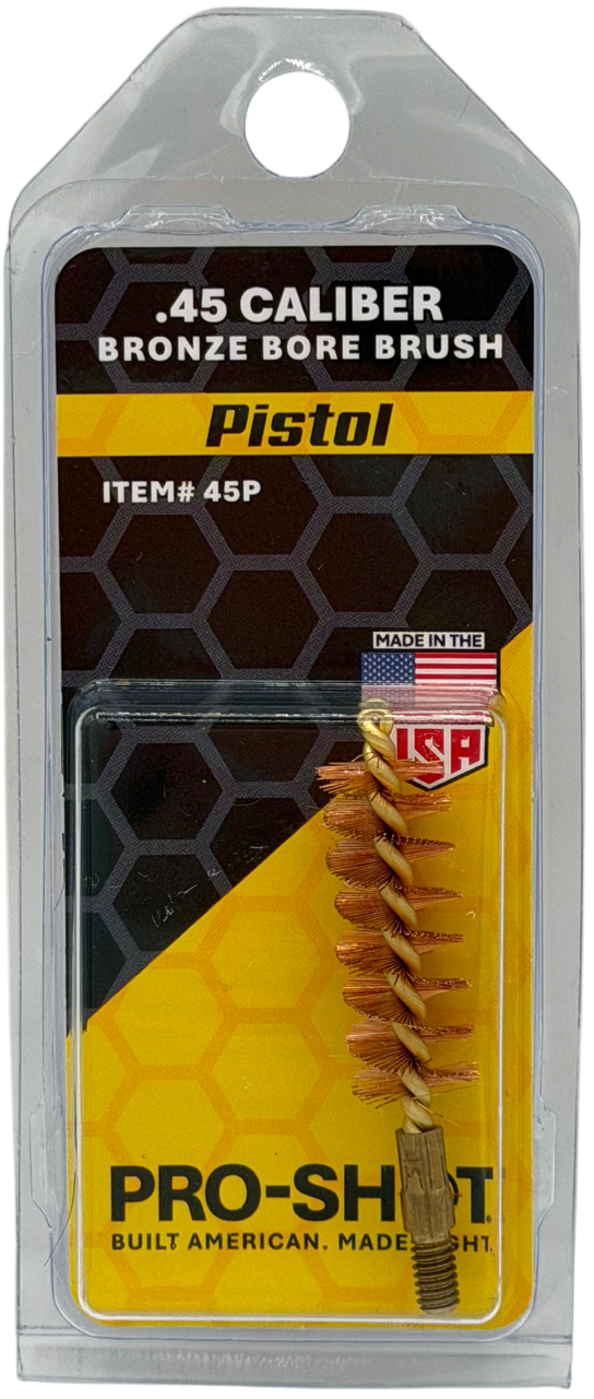 Pro-Shot Bronze Bore Brush - Pistol
