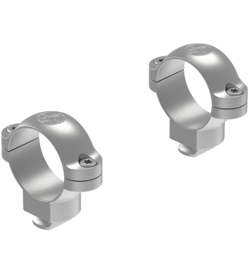 Leupold Dual Dovetail 1" Silver Rings