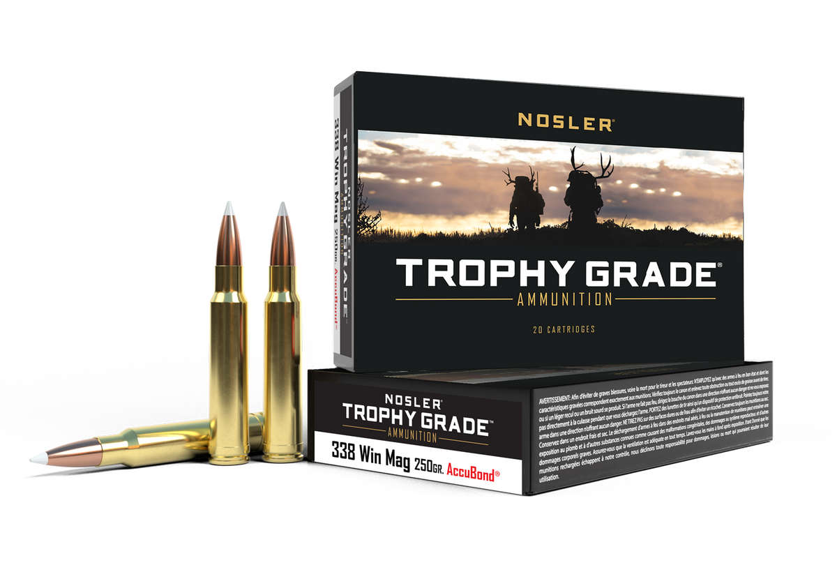 Nosler Trophy Grade Accubond 338 Win Mag 250GR