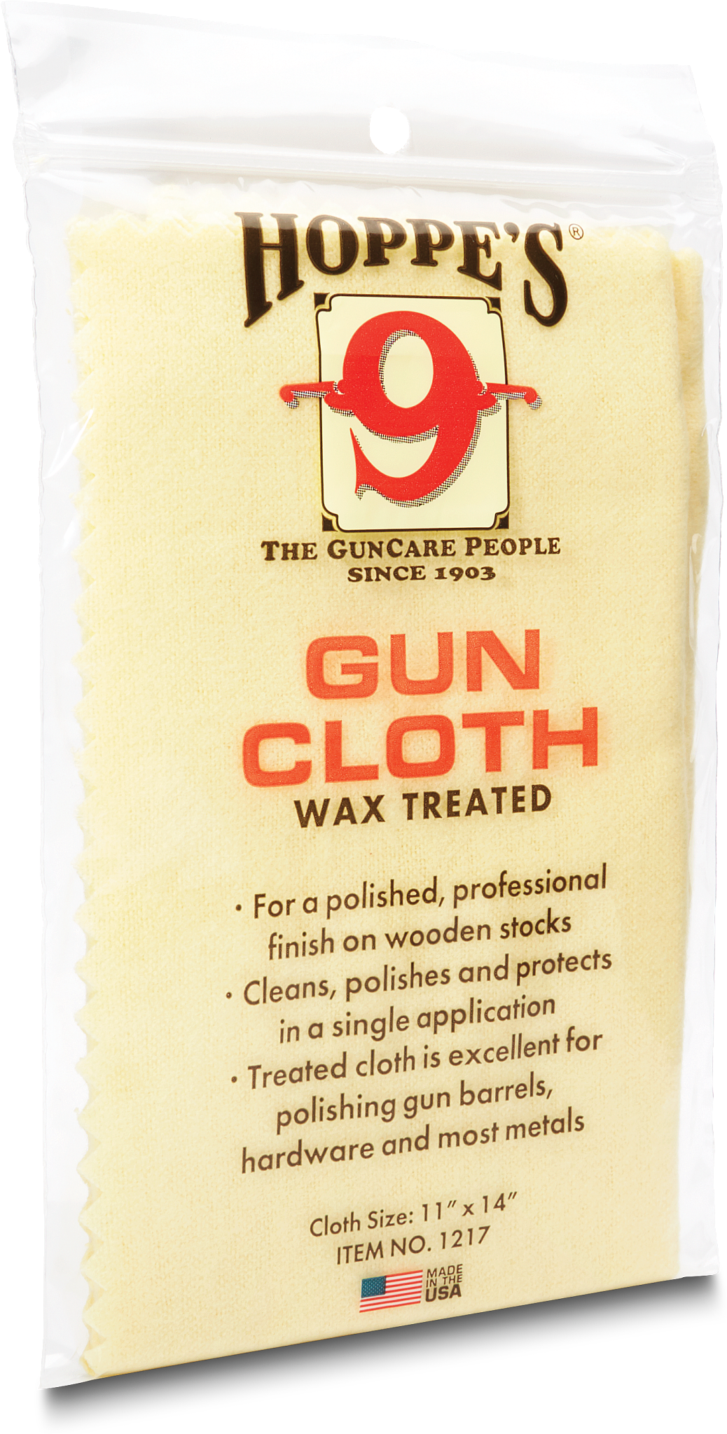 Hoppe's Wax Treated Gun Cloth