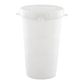Scotty 671 Vented Bait Jar - 1 L. White Jar with Lid