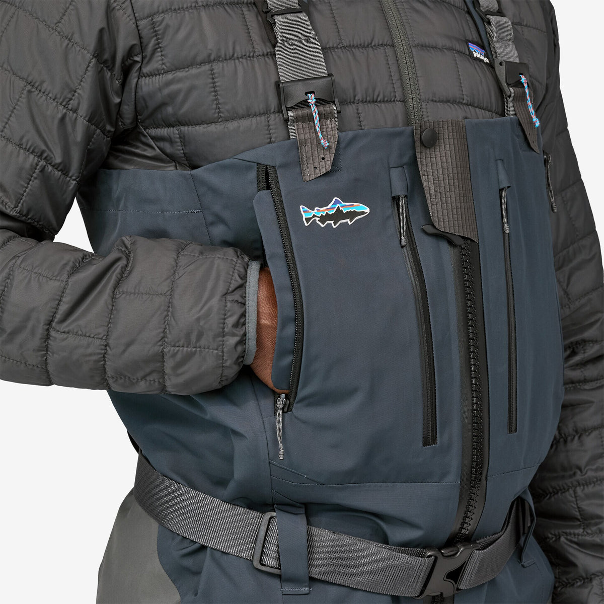 Patagonia Men's Swiftcurrent® Expedition Zip-Front Waders - view 3 of 3