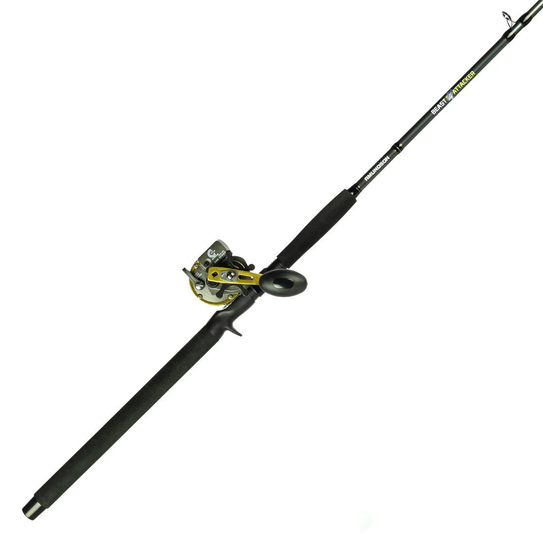 Amundson Attacker X Lake Trolling Combo with Line Counter & Line