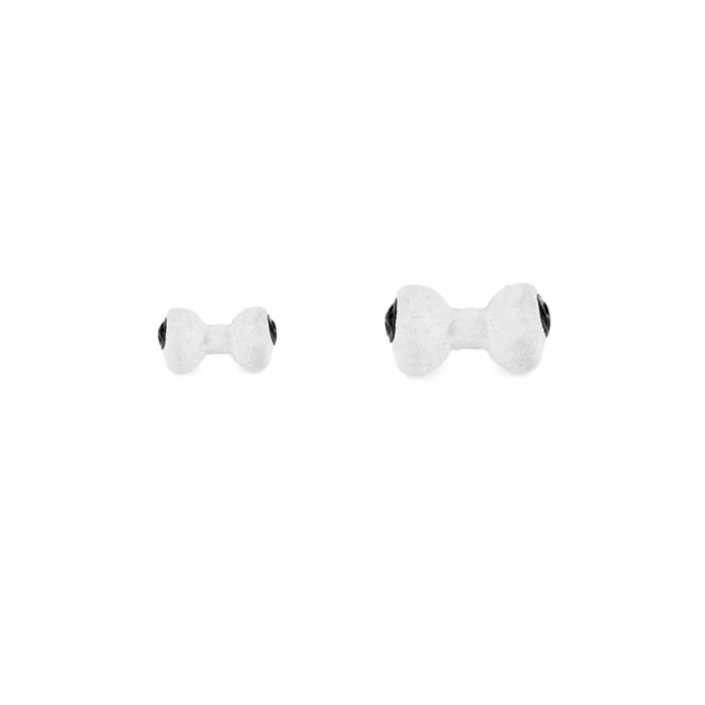 Shor Fishing Lead Dumbbell Eyes Painted 10PK