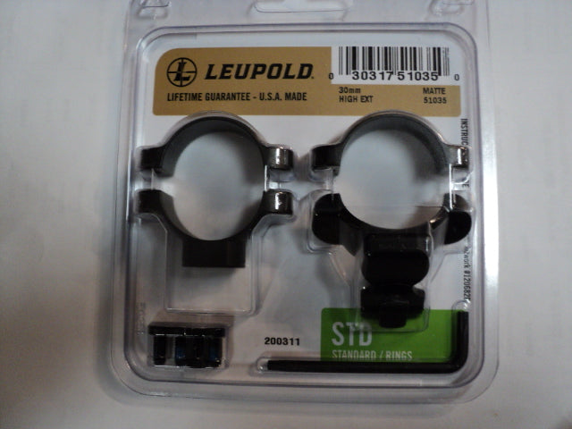 LEUPOLD EXTENSION STD 30mm RINGS