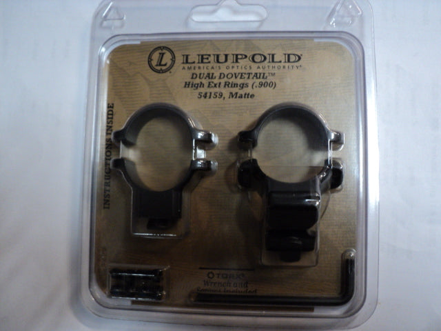 LEUPOLD EXTENSION DUAL DOVETAILS 1" HIGH RINGS