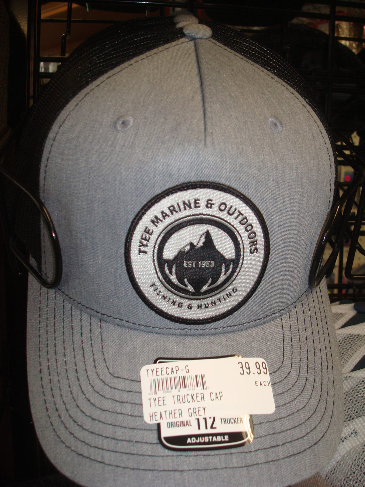 TYEE MARINE TRUCKER CAP (GREY)
