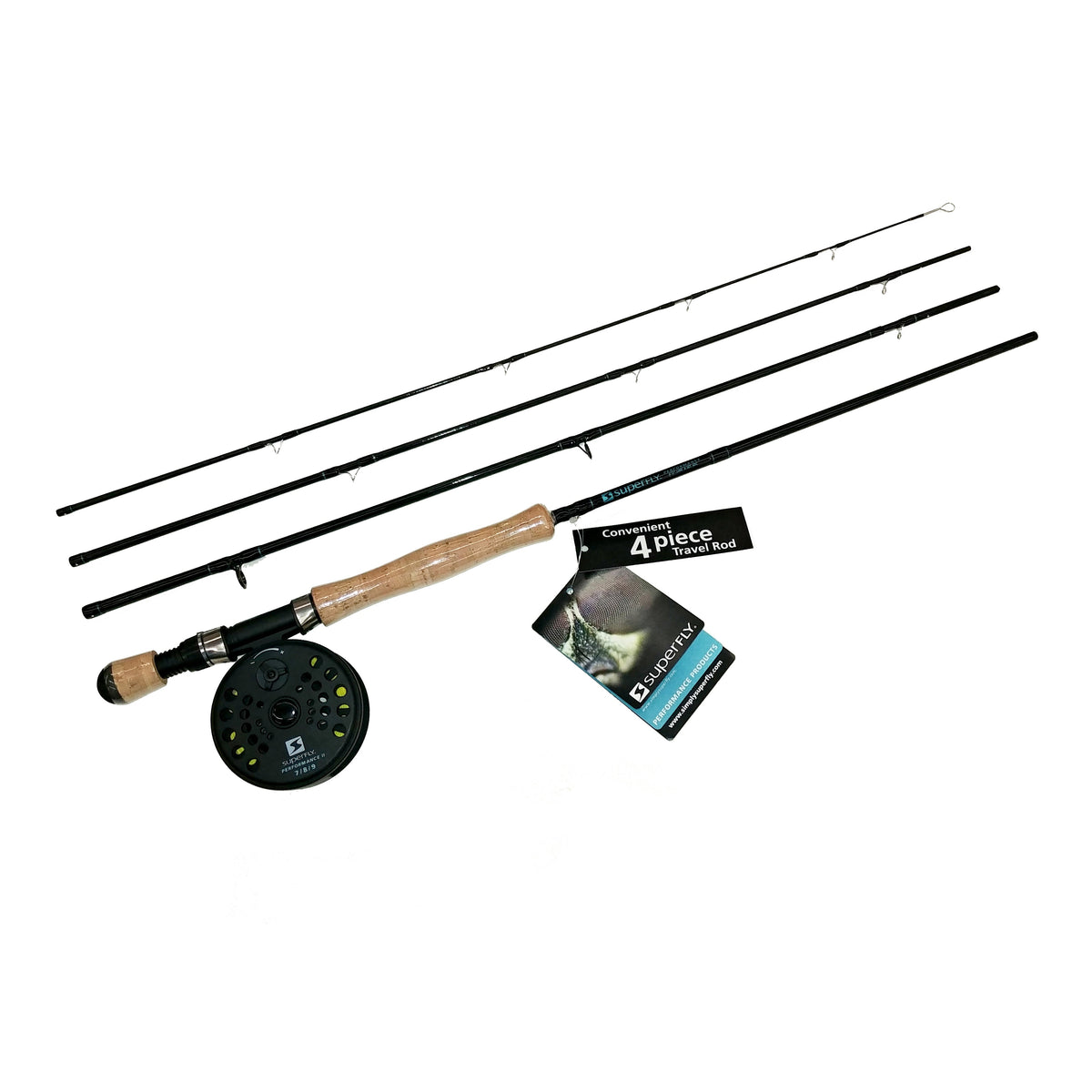 Superfly Performance Fly Combo W/line 9' 8WT