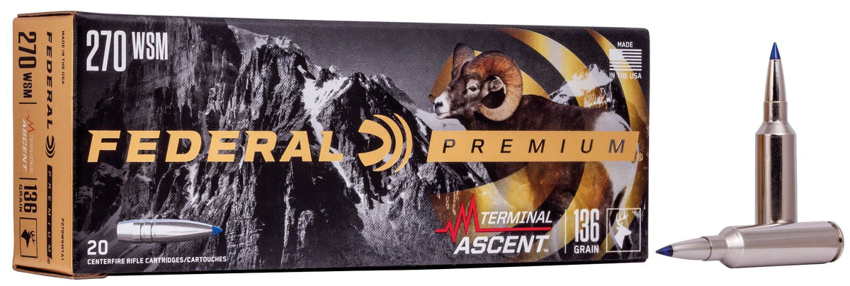 Federal Terminal Ascent 270 WSM 136GR