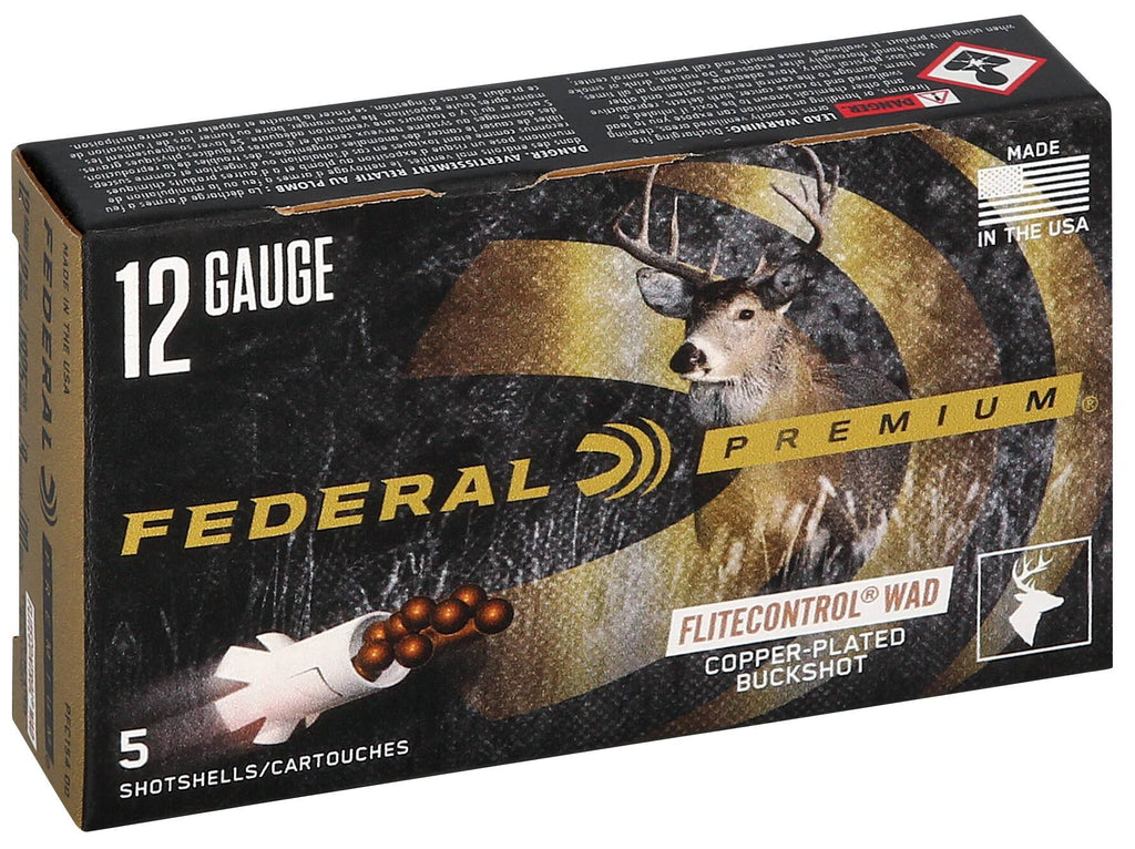 Federal Premium 12ga 2 3/4" 00 Buckshot