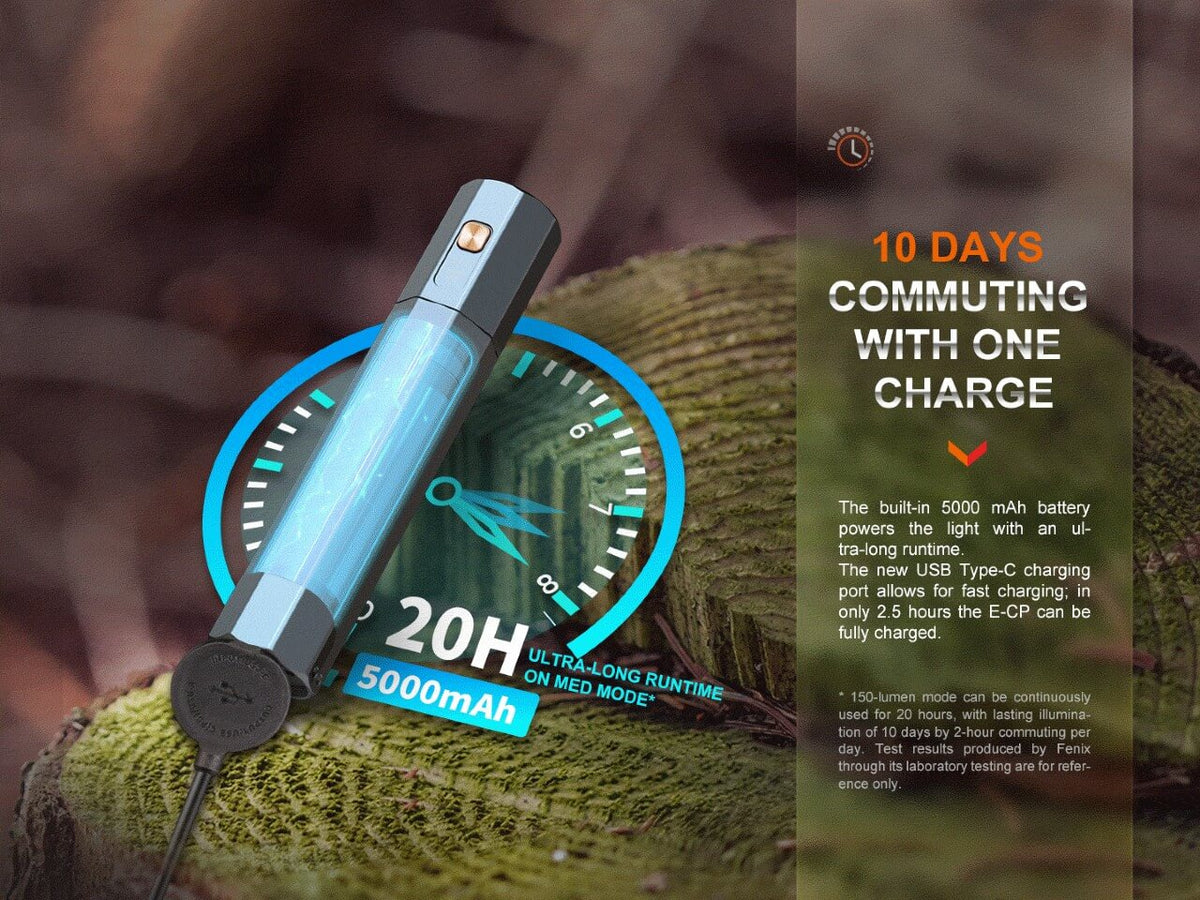 Fenix E-CP Powerbank Flashlight - Black - view 7 of 12
