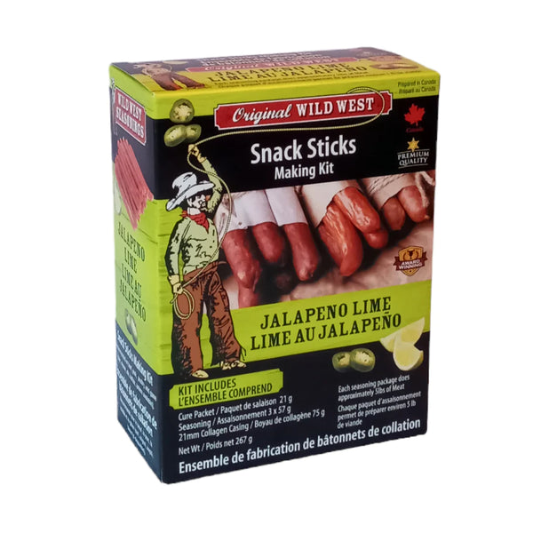 Wild West Jalapeno Lime Snack Sticks