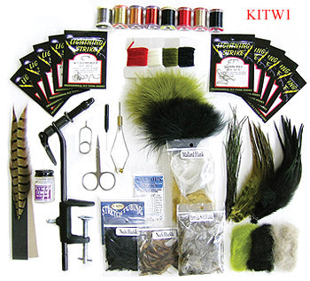 Wapsi Fly Tying Starter Kit (Tools and Book Included) - view 2 of 2