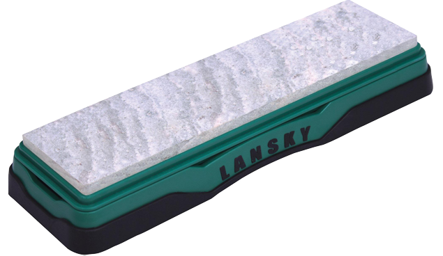 Lansky Soft Arkansas Sharpening Stone (8"x 2")