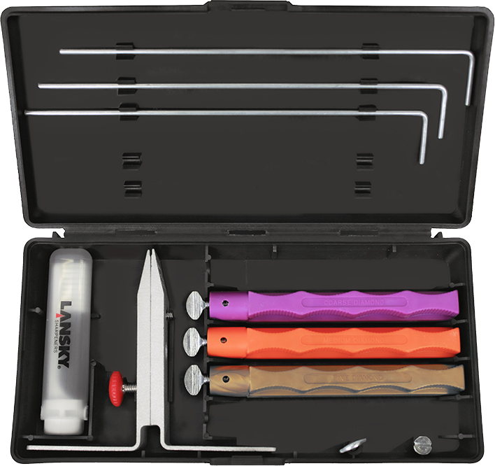 Lansky 3-Stone Standard Diamond Sharpening System