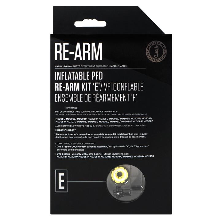 Mustang RE-ARM KIT E - 33G AUTO/MANUAL (WITH BAYONET)
