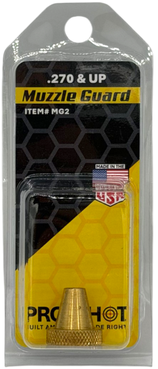 Pro-Shot Brass Muzzle Guard - .27 Cal and Up