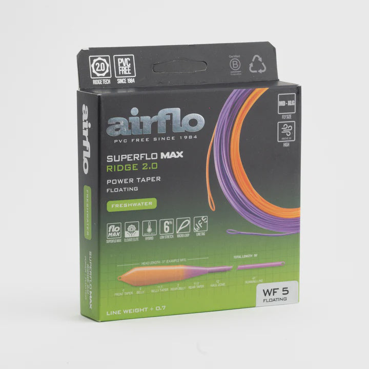 Airflo Superflo Max Ridge 2.0 Power Taper Fly Line