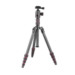 Optex Black 5-Section Carbon Fibre Travel Tripod
