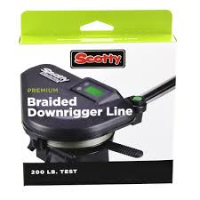 Scotty 2702K 400' 200LB Premium Braided Downrigger Line w/Terminal Kit