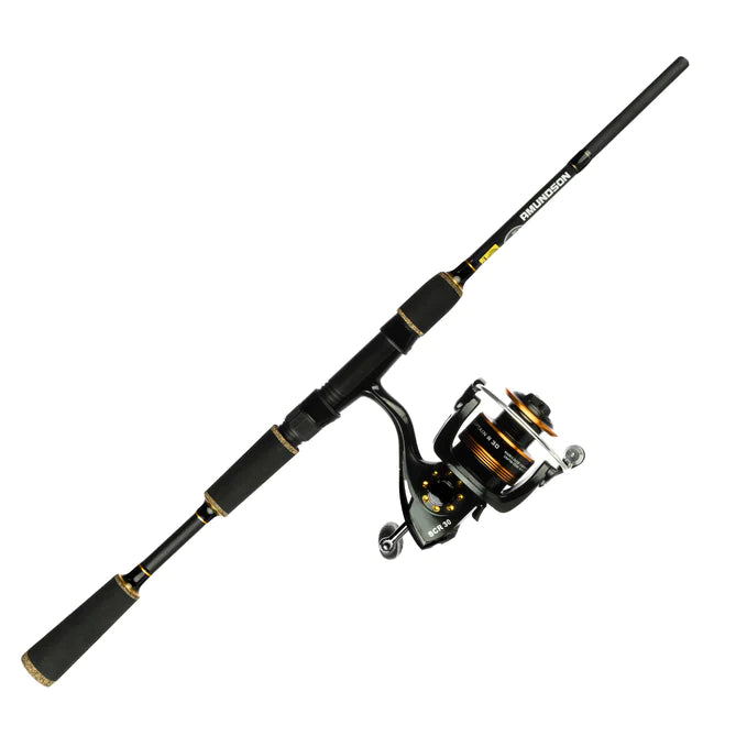 Amundson Savvy Conqueror Spinning Combo w/Line