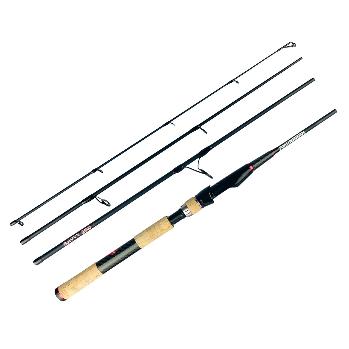Amundson Savvy Sumo 4-PC Spinning Travel Rod