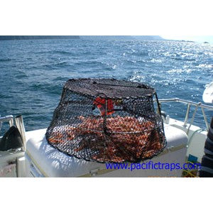 Bron's ST007 Pacific Round Stainless Steel Prawn Trap 28"