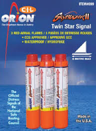 Orion SKYBLAZER II RED AERIAL SIGNALS, 3 Pack