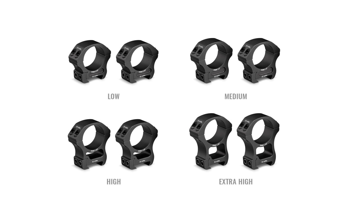 Vortex Pro Series 30mm Rings