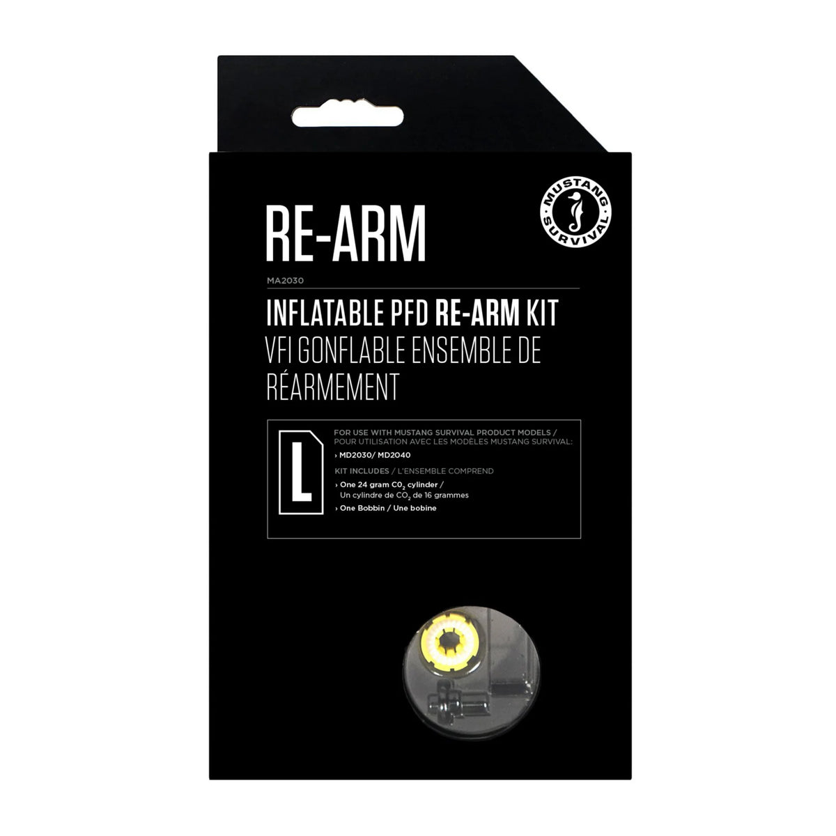 Mustang RE-ARM KIT L - 24G AUTO/MANUAL (THREADED CYLINDER)