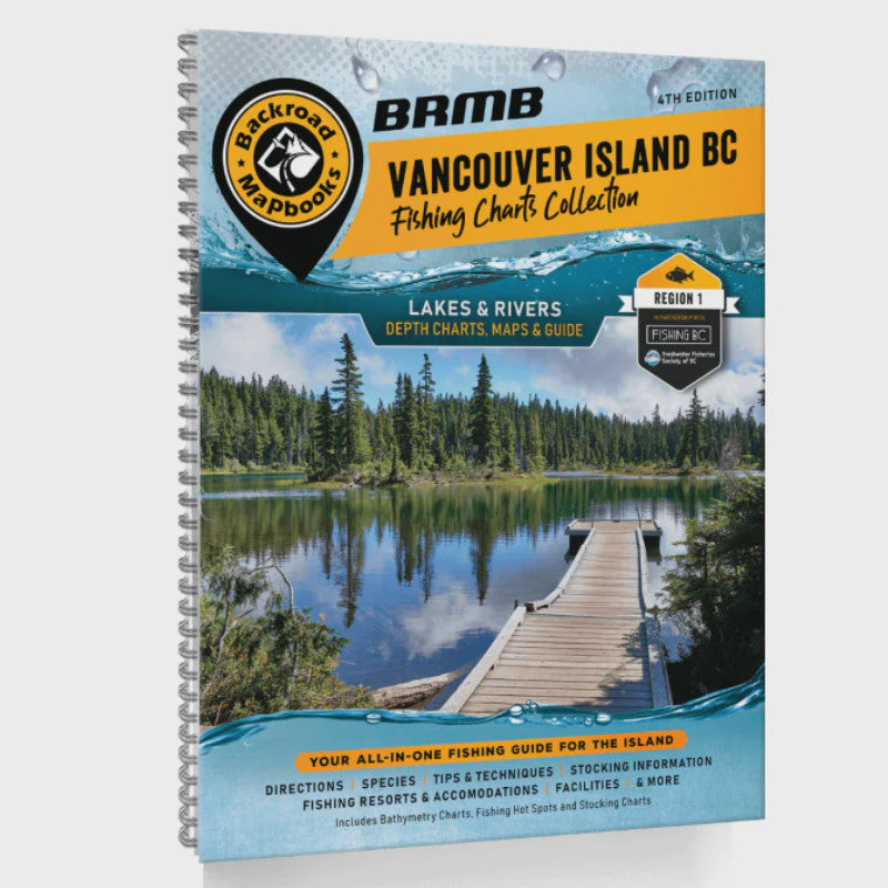 Backroad Maps BRMB Fishing Chart